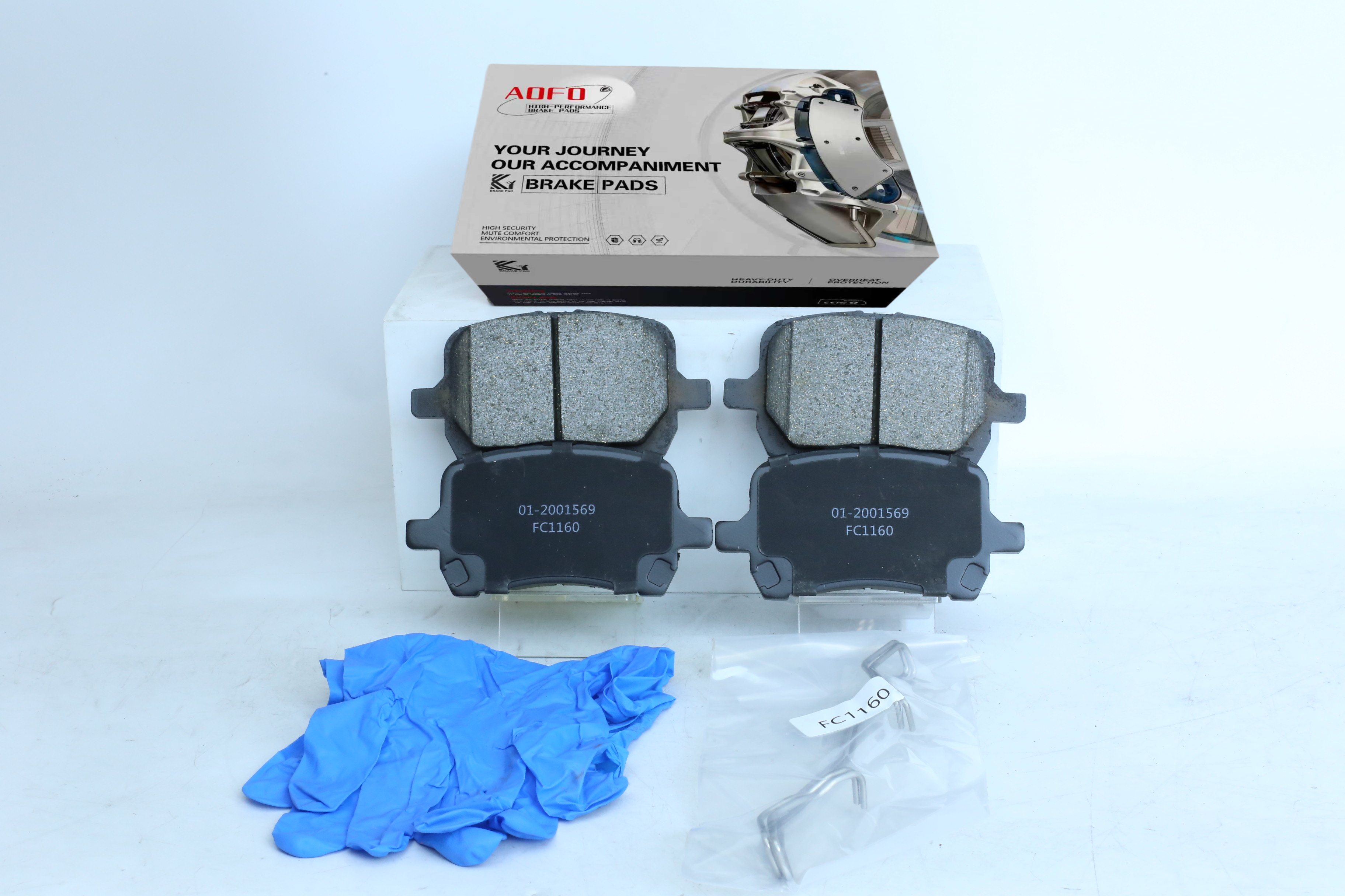 D1160 Front Brake Pads for Chevrolet Malibu Cobalt HHR Pontiac G5 G6 Saturn Aura Ion