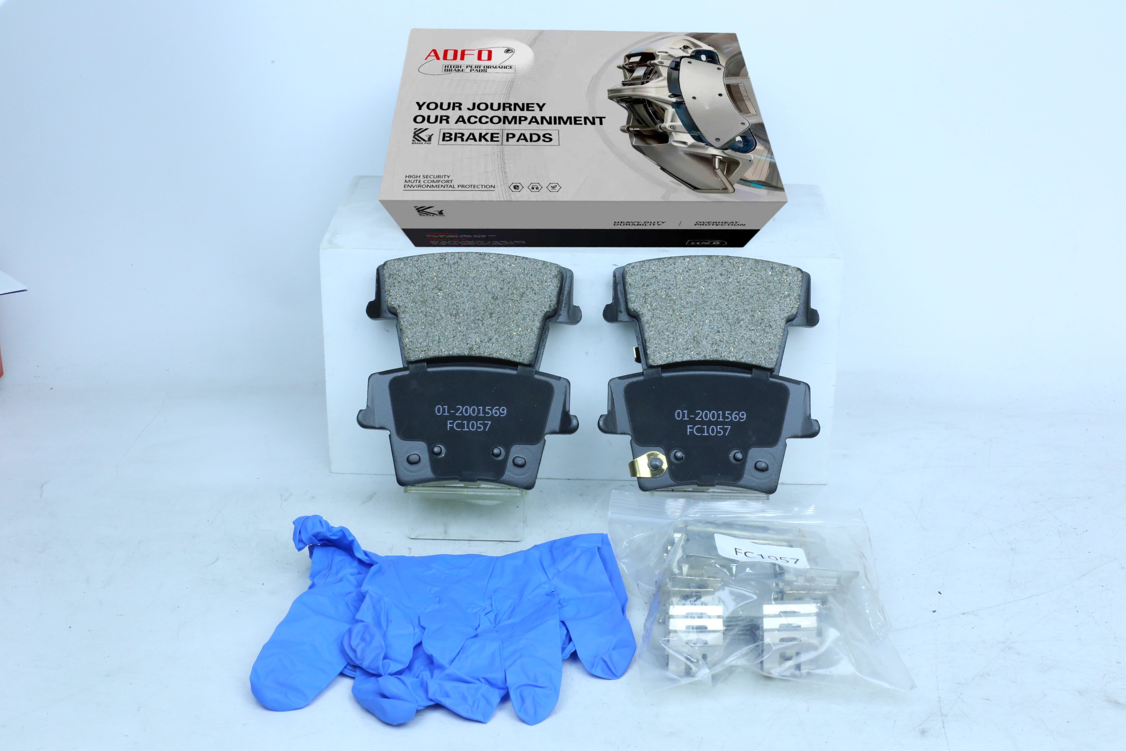 D1057 Rear Brake Pads for Dodge Charger Challenger Chrysler 300
