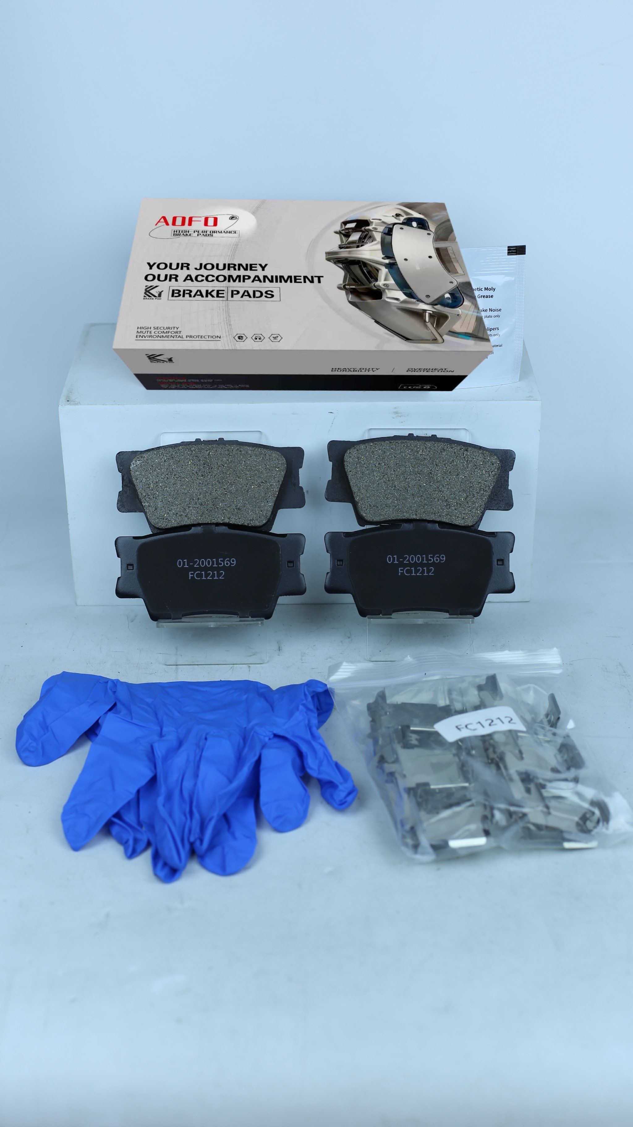 D1212 Rear Brake Pads for Toyota Lexus