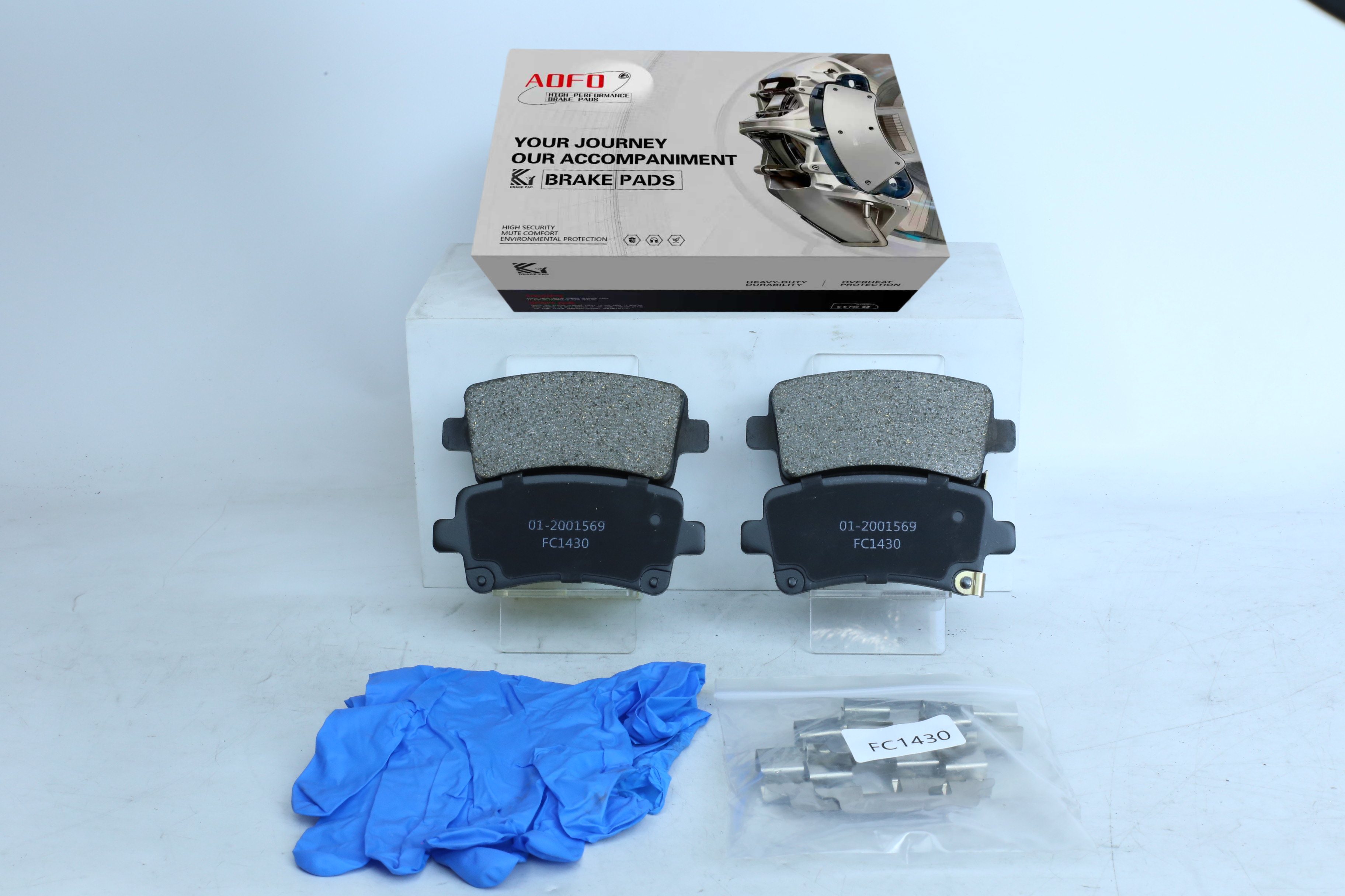 D1430 Rear Brake Pads for Buick Cadillac Chevrolet Saab Opel