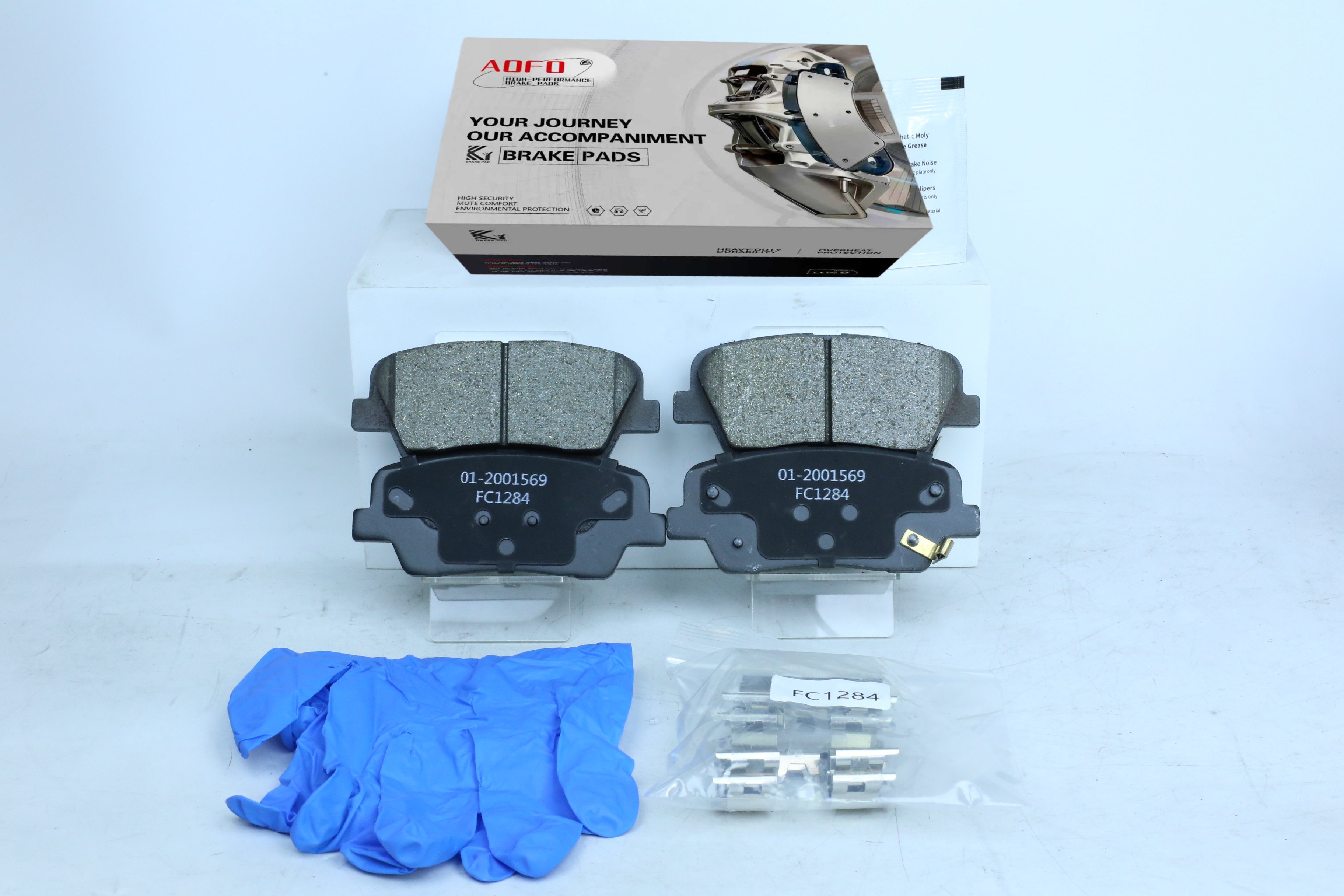 D1284 Rear Brake Pads for Hyundai Kia