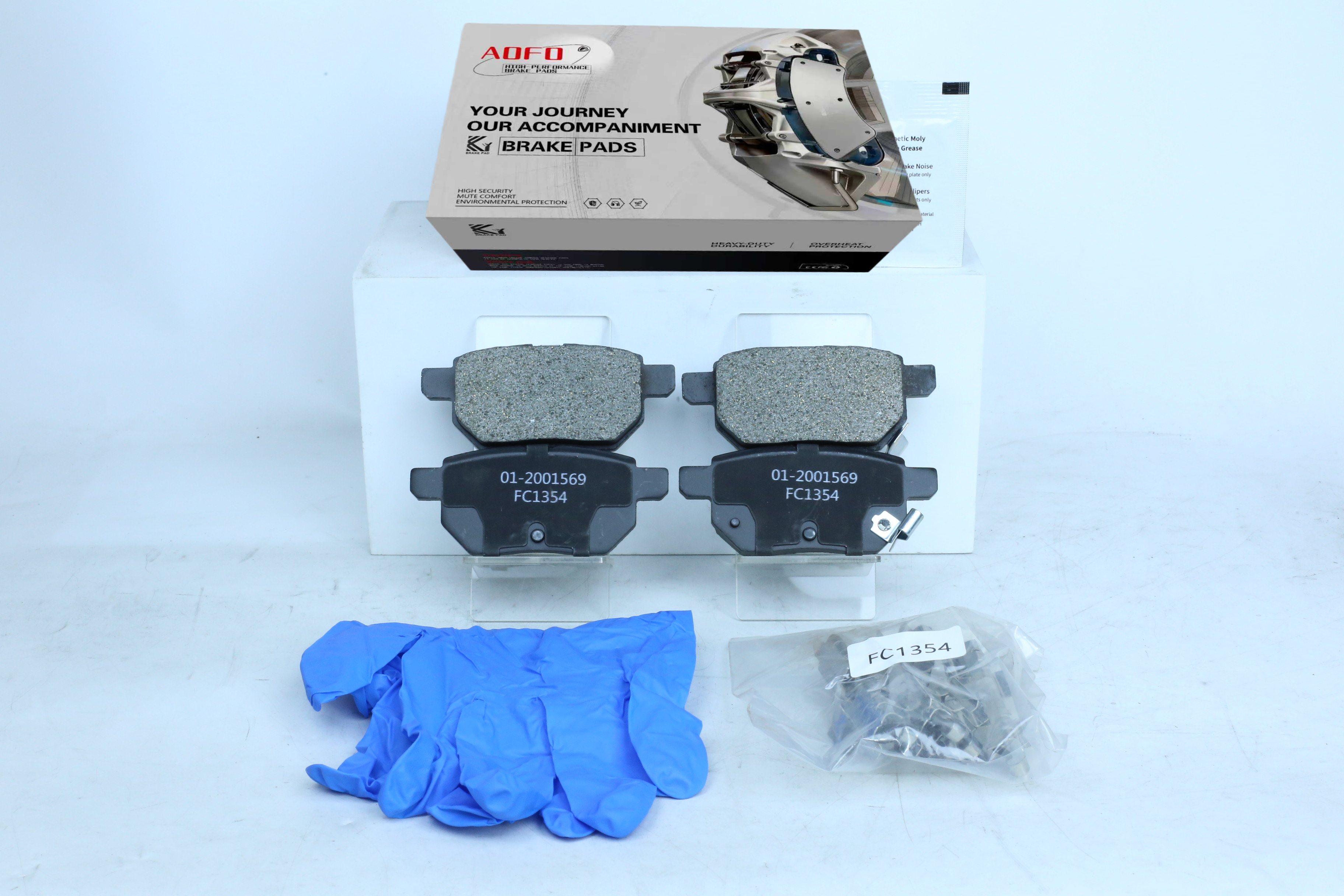 D1354 Rear Brake Pads for Haval Great Wall Zotye Lexus Sinotruk VGV Toyota