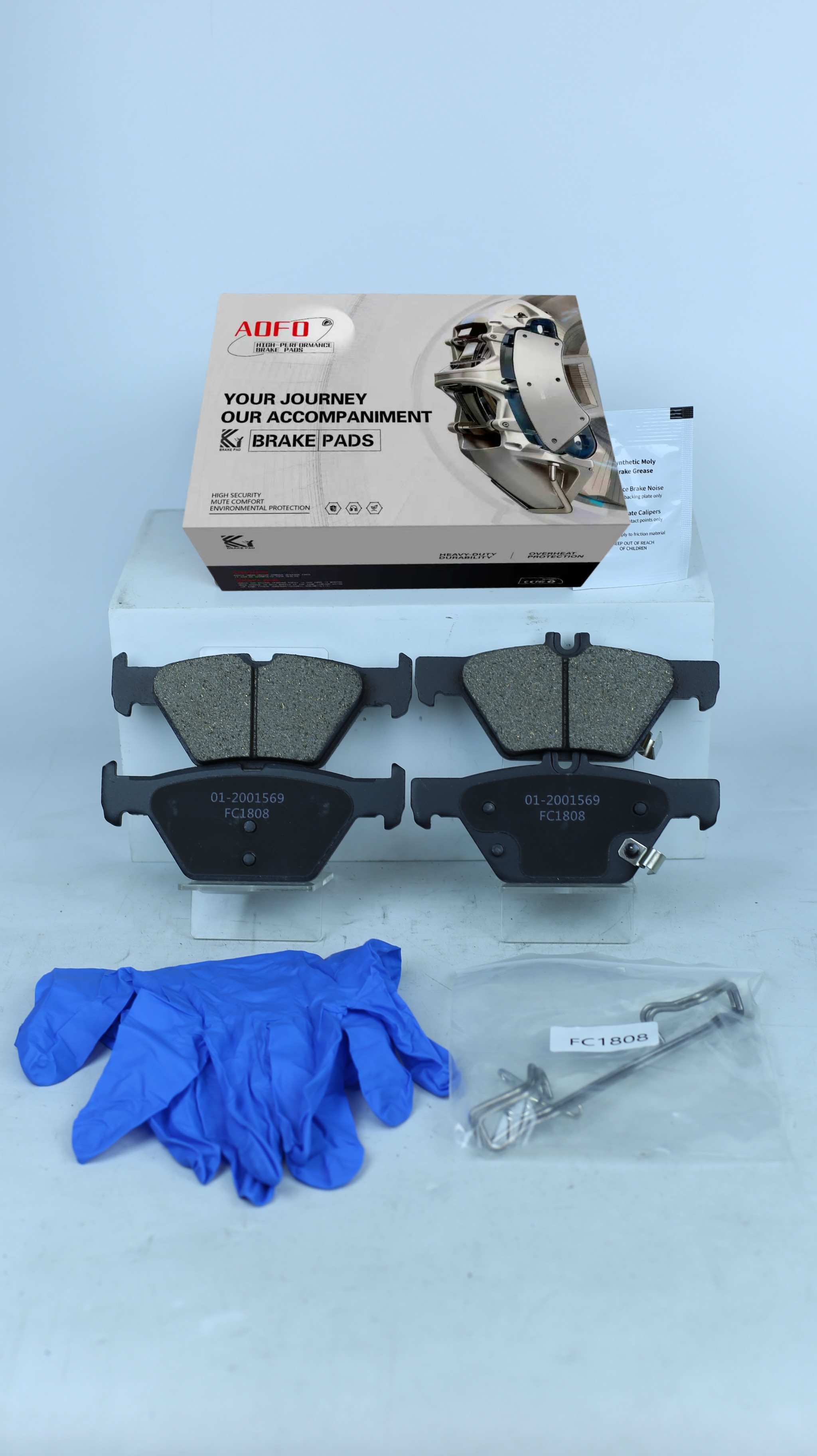 D1808 Disc Brake Pads for Subaru Forester Outback Legacy