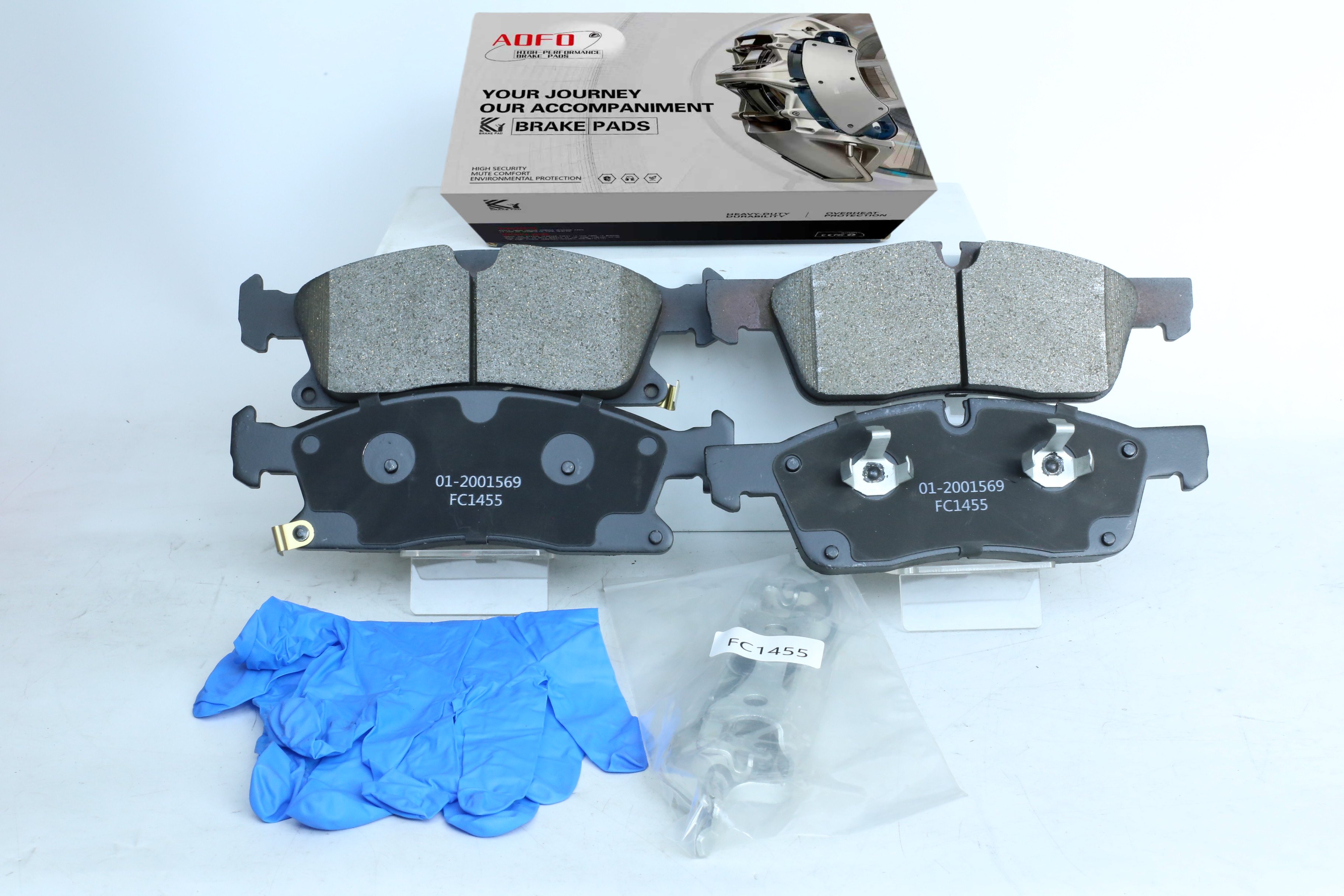 D1455 Front Brake Pads | Hyundai Tucson Kia Sportage Jeep Grand Cherokee