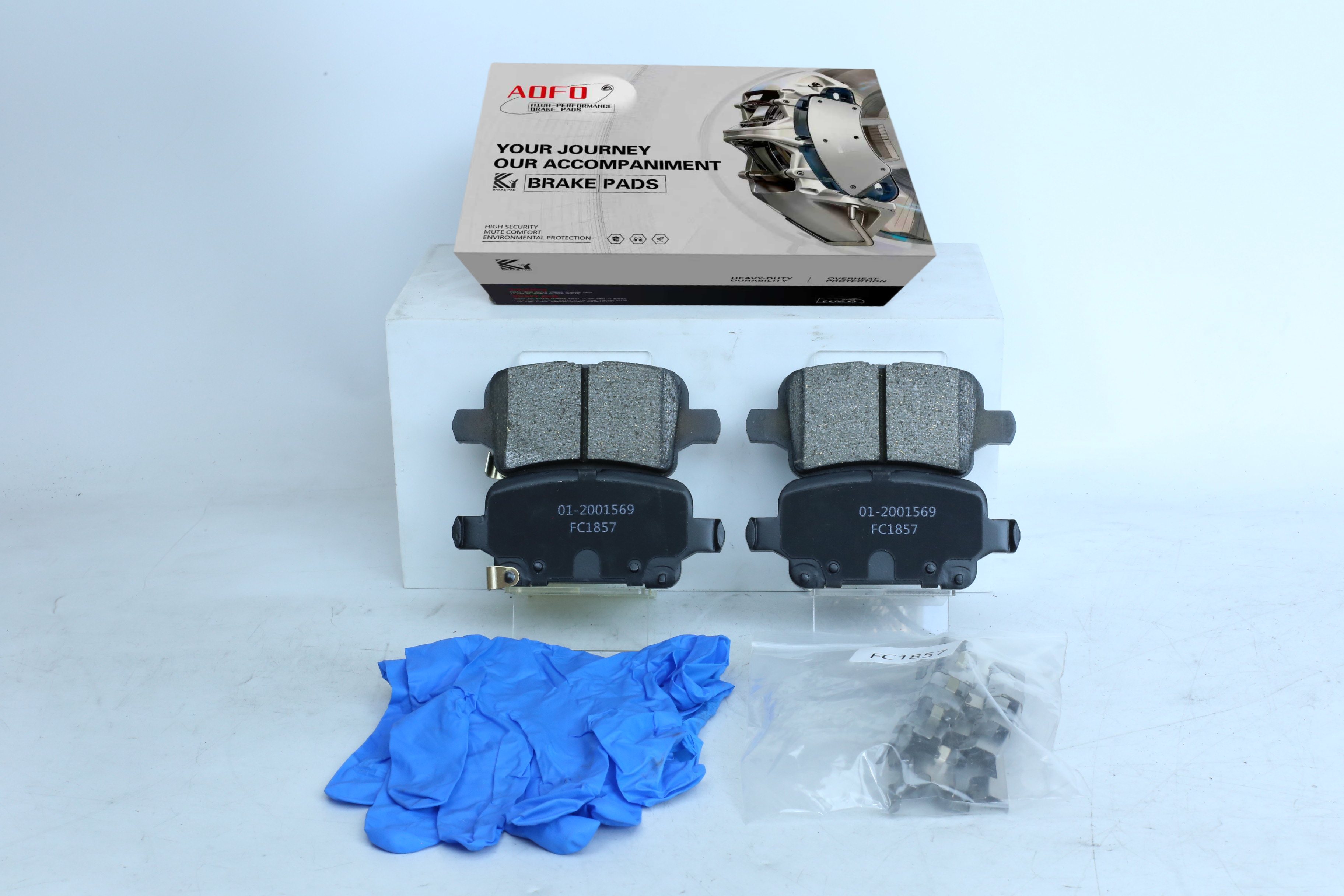 D1857 Disc Brake Pads for Buick Chevrolet GMC Opel