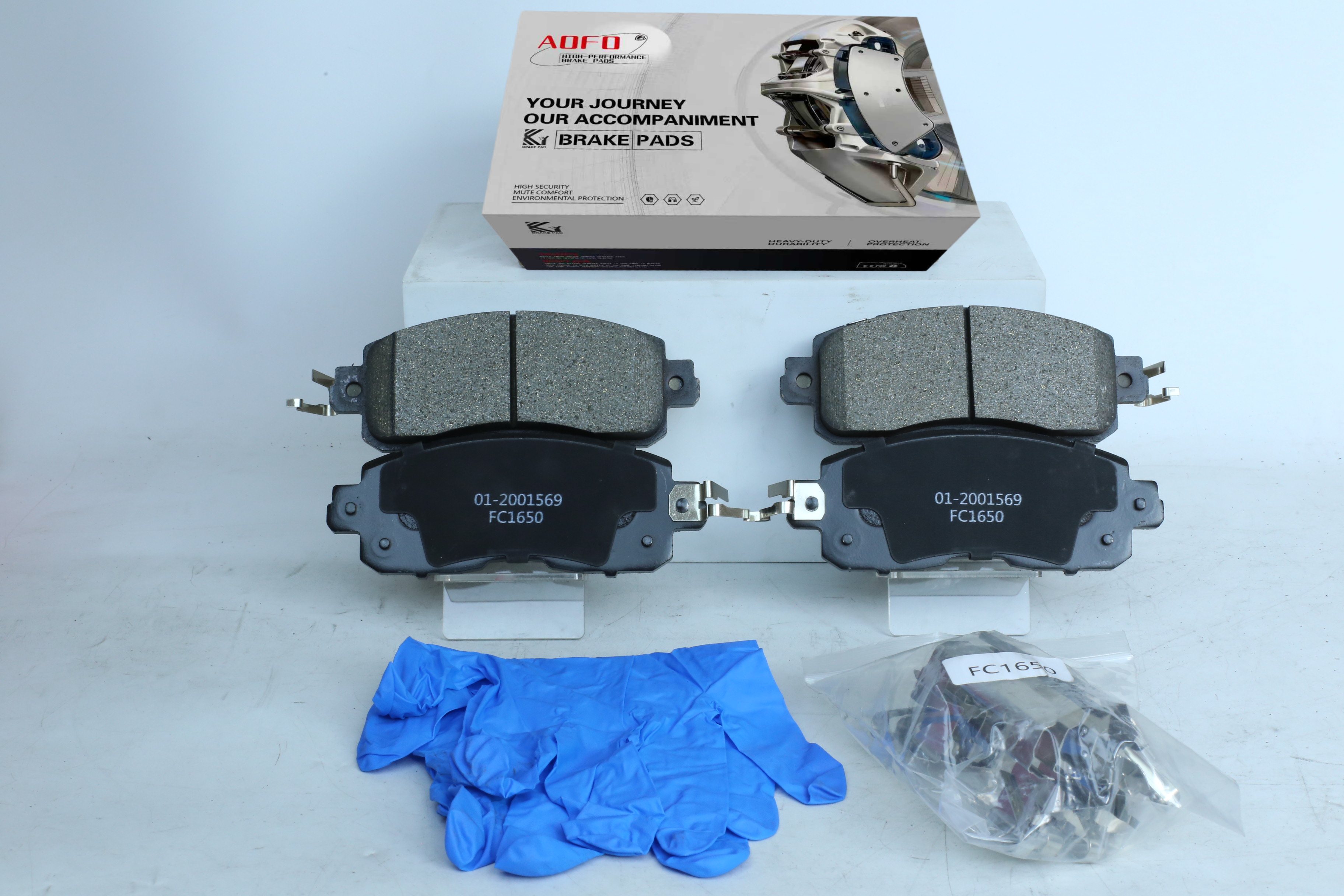 D1650 Disc Brake Pads for Hyundai Kia Nissan Passenger Car
