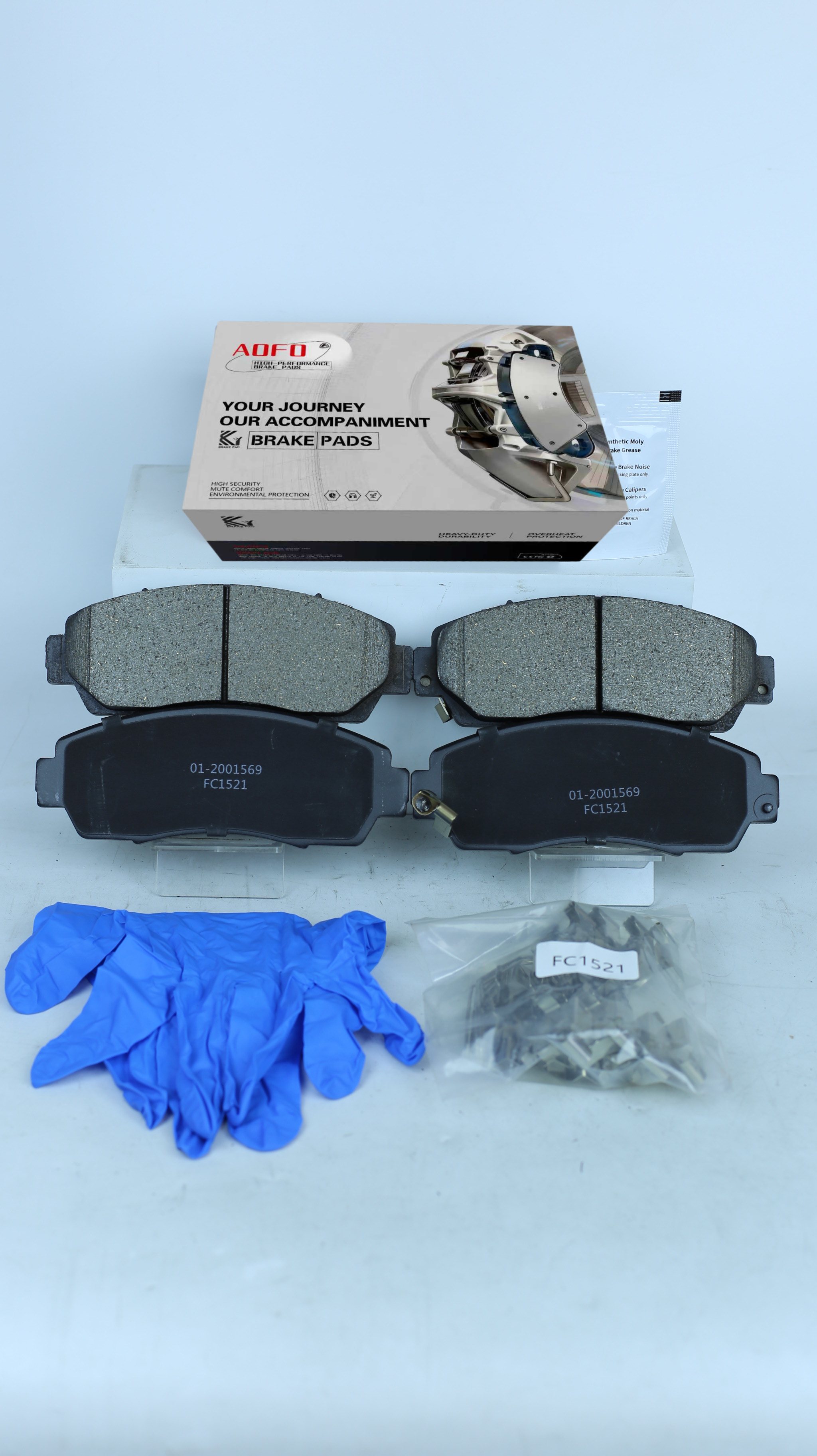 D1521 Front Brake Pads | Honda CR-V Acura RDX Haval H6