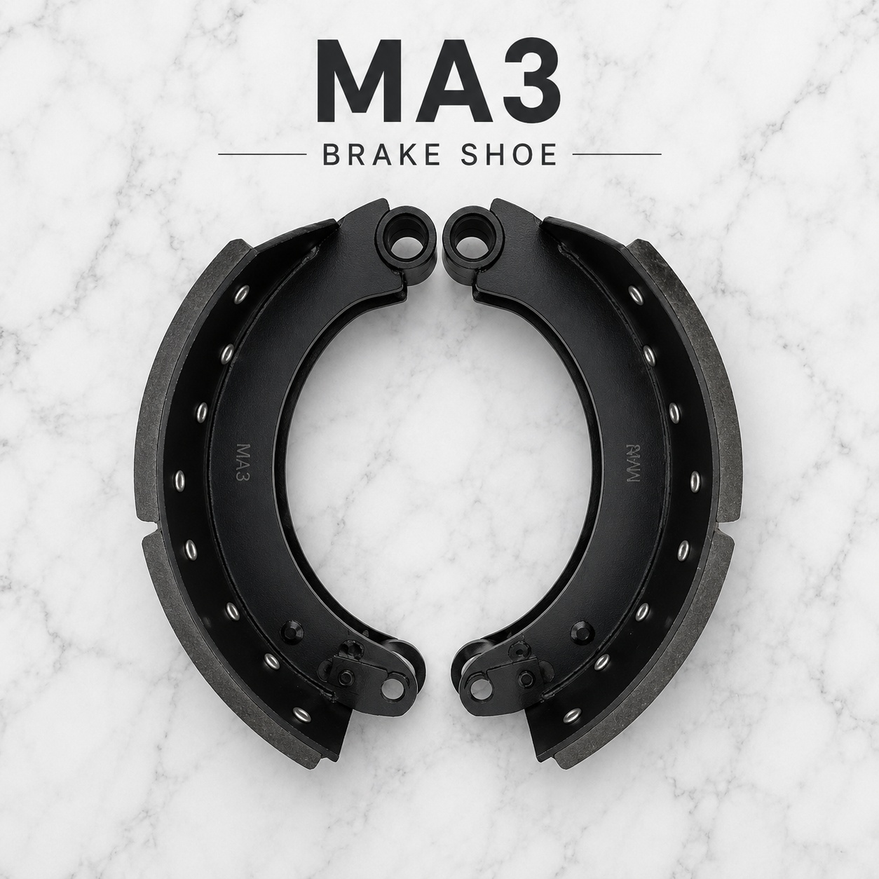 Truck Heavy-Duty Brake Shoe Assembly, Brake System KAMAZ,КАМАЗ,MA3,5440-3502090/91
